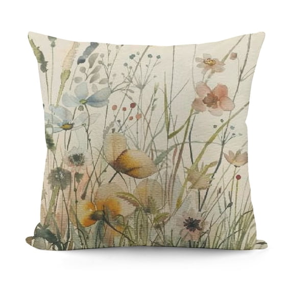 YINGXI Throw Pillow Cover,Spring Fall Cushion Case Decoration for Sofa Couch 12x12in