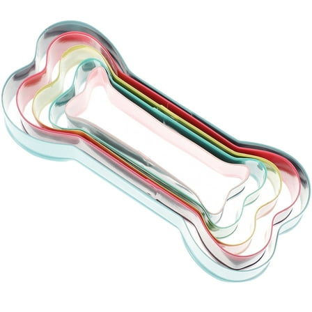 5 Pcs Dog Bakeware Novelty Cookie Cutter Various Size