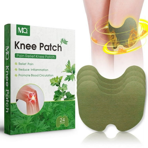 Pack of 24 pain relief patches, wellness pain relief patches, pain patches, heat patches for knees, neck, back, muscle soreness