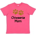 thumbnail image 3 of Inktastic Chiweenie Mom Paw Print Youth T-Shirt, 3 of 5