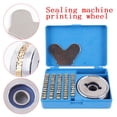 thumbnail image 3 of Wheel & Letters 104Pcs FR-900 FR-770 Sealing Machine Continuous Band Sealer Part, 3 of 12