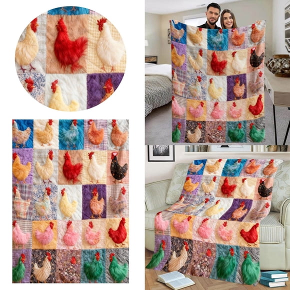 WMQPNNS New Trending Soft Flannel Throw Blanket for Bed Couch andSofa Cozy Warm Lightweight All Season Comfort