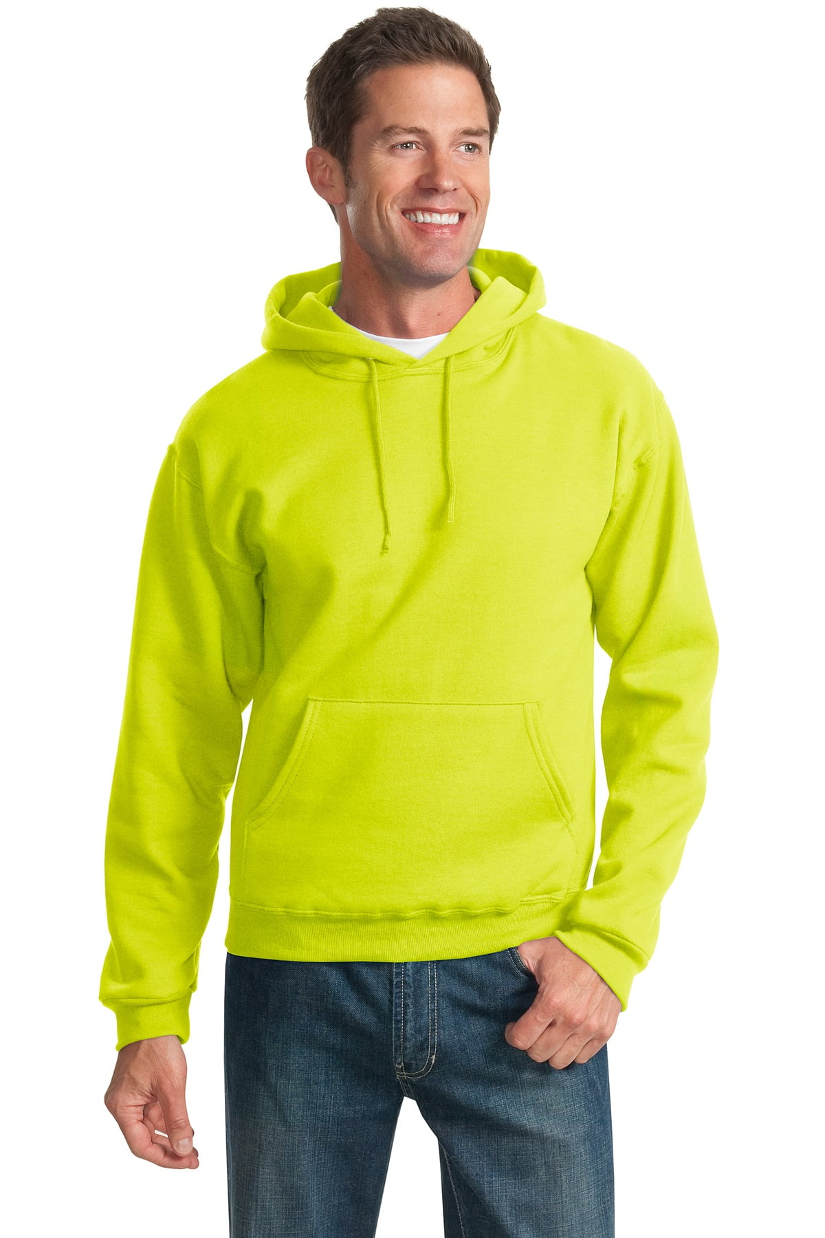 Jerzees Mens NuBlend Pullover Hooded Sweatshirt