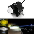 thumbnail image 2 of Motorcycle Spotlight Projector Lens Dual Color Universal 12v Led Headlight Auxiliary Driving Lamp For Motorbike Motorcycle Bulbs| |, 2 of 5