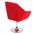 thumbnail image 4 of Keenso Mini Fauteuil de Mobilier pour Maison de Poupée Miniature 1:12, Accessoires de Chaise Pivotante en Flocage, Mini Chaise de Poupée, Chaise de Maison de Poupée en Flocage, 4 of 8
