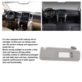thumbnail image 4 of Left Driver Side Sun Visor, Car Sun Visor Automotive Sun  Visors Multifunctional Sun Blocker with Lamp and Mirror Replacement for Land Cruiser Prado, 4 of 8