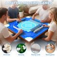 thumbnail image 6 of Threns Mahjong Mat with Rules, 31.5 Inch Square Mahjong Mats for Table, Quiet Noise Reduction Table Mat with Black Carrying Bag for Poker, Board Games, Tiles Game and Dominoes, 6 of 8