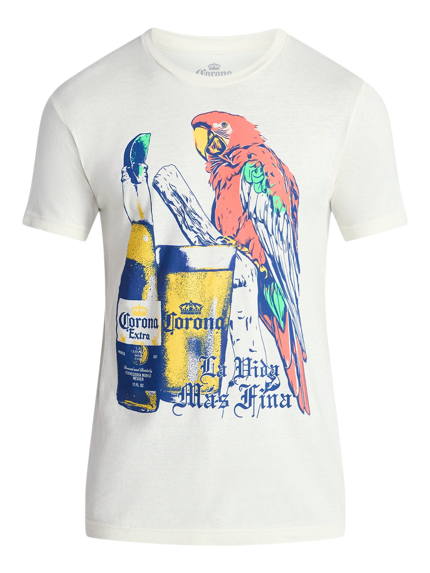 Corona Men's and Big Men's Graphic Tee with Short Sleeves, Sizes S-3XL