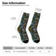 thumbnail image 2 of Balery Happy Father Day Calcetas Largas con Estampado para Hombre y Mujer – Suaves y Transpirables, Talla Única (US 5-11), 2 of 6