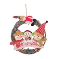 thumbnail image 2 of Adornos colgantes navideños Colgante colgante para pared de sala de estar Muñeco de nieve, 2 of 8
