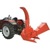 Wood Chipper Tractor Attachment 3 Point PTO Cutter Leaf Mulcher Shredder, Tractors 35 to 100 HP, 6.5 x 10 Inch Chipper Capacity, 1 Year Parts Warranty, Model BX62S