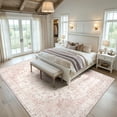 thumbnail image 3 of CHITOOMA 8'x10' Machine-washable Area Rugs for Living Room, Boho Floral Area Rugs with Non-Slip Backing, Stain Resistant Non-Shed Carpet for Bedroom, Dining Room, Dorm, Office, 3 of 10
