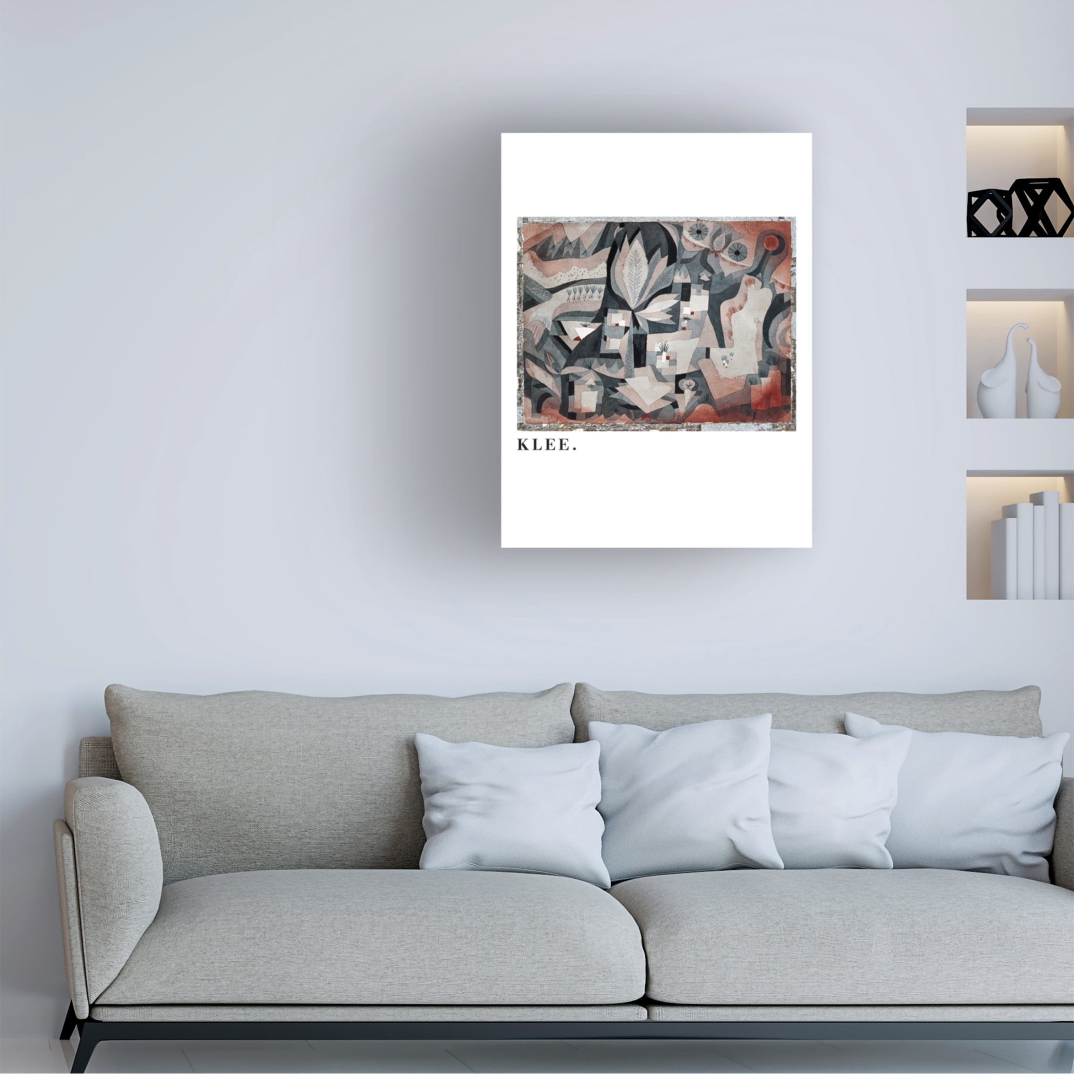 Trademark Fine Art Pictufy Dry Cooler Garden 1921 Canvas Wall Art