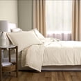 thumbnail image 6 of Allswell King/California King Duvet Cover Set, Tencel Lyocell, 3-Piece, Vanilla Dream, 6 of 9