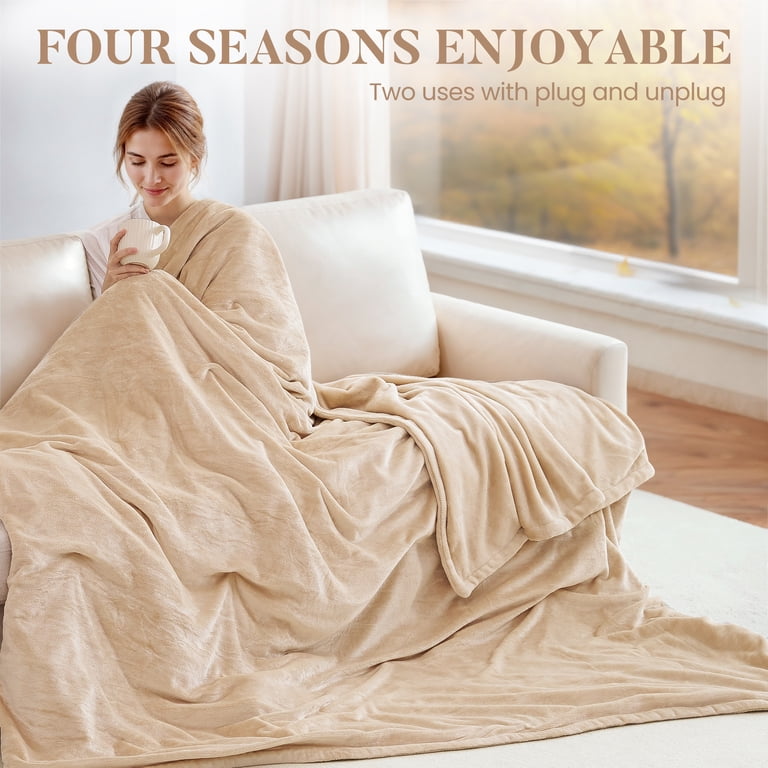 MaxKare Queen Heated Blanket, Dual Controllers photo 2