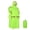 green, variant on Yajisi Waterproof Hooded Rain Poncho – Reflective 360° Visibility, Backpack Cover, Adjustable Waist, Ideal for Hiking & Cycling