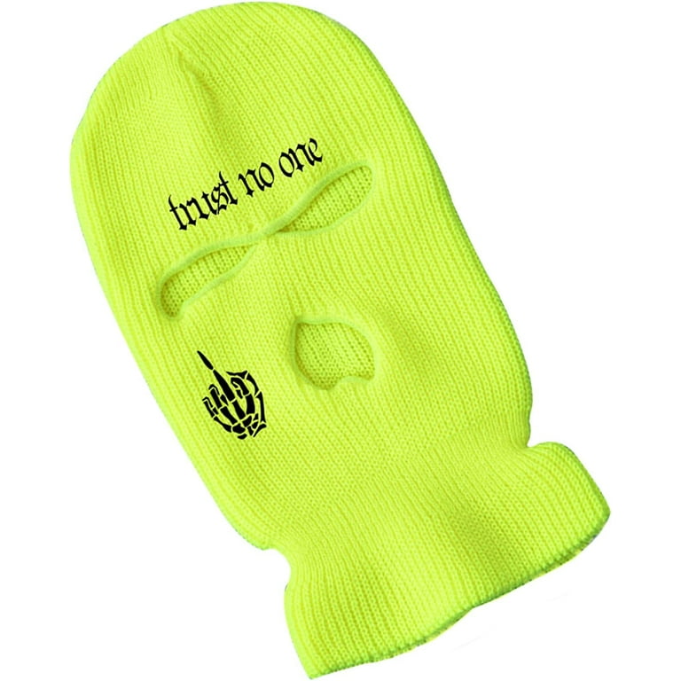 Neon Mask Balaclava Cactus Jack NEW AUTHENTIC 2020 TRAVIS SCOTT CACTUS JACK  JACKBOYS COVER NEON GREEN SKI MASK