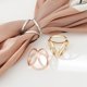thumbnail image 2 of New Silk Scarf Clip Buckle Alloy Pearl Short Silk Scarf Buckle Simple Brooch Pins Jewelry Gift For Women Accessioties 2023, 2 of 4