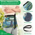 thumbnail image 4 of Yayeee Waist Apron with Pockets for Cooking Waterproof Half Server Aprons, Blue Mountain, 4 of 7