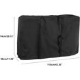 thumbnail image 2 of Bolsa de almacenamiento para silla exterior grande, bolsa de transporte para silla 600d para cubierta de silla de gravedad cero, estuche de transporte para sillón plegable de servicio pesado, mud, 2 of 5