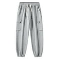 thumbnail image 2 of JHLZHS Pantalons de Survêtement pour Hommes Bas Ouvert Poche Zippée Pantalons de Survêtement pour Hommes Lacets Pantalons de Course pour Hommes Pantalons de Compression pour Hommes, 2 of 4