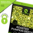 thumbnail image 4 of Nut Cravings Roasted & Unsalted Pumpkin Seeds, Pepitas, No Shell (32oz - 2 lbs), 4 of 8