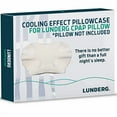 thumbnail image 2 of Lunderg Taie d'Oreiller Effet Rafraîchissant de Remplacement pour Notre Oreiller CPAP - Tissu Confort Premium - Oreiller Non Inclus, 2 of 3