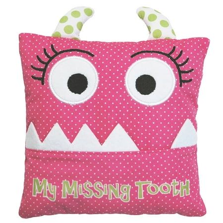Alma S Designs Tooth Fairy Pillow Cute Pink Monster Face 5 By