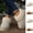 Brown, variant on Slip On Ankle Snow Boots for Women Fluffy Fur Cuff Warm Fleece Lined Winter Booties Soft Upper Thick Platform Sole Non Slip Cozy Cold Weather Short Boots