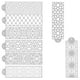 thumbnail image 1 of Molde de impresión de crema Injueey 8 piezas diseño hueco herramientas para hornear, 1 of 6