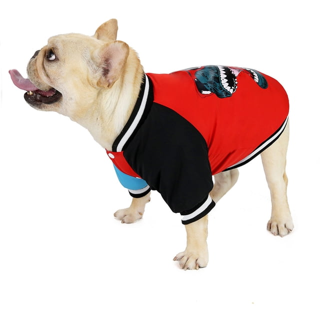 onlyliua Ofertas Semanales Abrigo de Otoño/Invierno, Abrigo para Perros, Ropa para Mascotas, Abrigo de Béisbol de Corrida de Toros