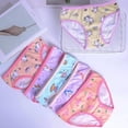 thumbnail image 7 of 6 pieces The four seasons Little Girls Soft Cotton Underwear Toddler Undies Kids panties, 7 of 7