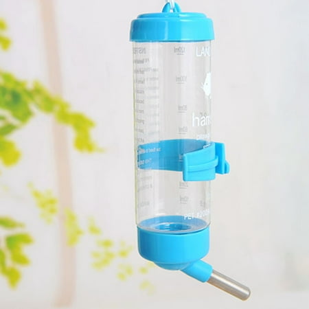 Hanging Water Bottle, Dispenser Feeder, No Drip, Leak Proof Water Kettle, 2 Size for Choice, Fit for Hamster, Guinea Pig, Rabbit,