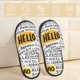thumbnail image 2 of Fotbe Hello Pantuflas Peludas para Mujer con Estampado, Zapatillas de Peluche, Zapatos de Invierno para Casa, Uso Interior y Exterior-Large, 2 of 8