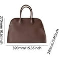thumbnail image 6 of QIUYI Genuine Leather Tote Bag for Women Large Capacity Work Tote Top-handle Bag Vintage Hobo Handbag Casual Satchel Bag, 6 of 6