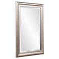 thumbnail image 2 of Rectangular Mirror with Leaf Wood Frame, 2 of 4