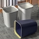 thumbnail image 3 of Papelera de basura para el hogar, de lujo, para sala de estar, de gran capacidad, para baño, de gran valor estético, con estilo, 3 of 4