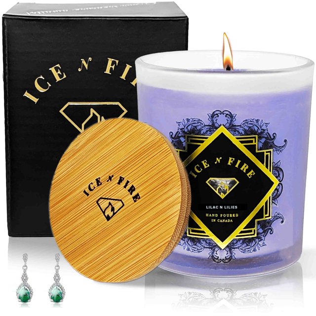 Surprise Hidden Jewelry Soy Candle with Mystery Jewelry Inside ( Hidden Jewelry Soy Candle with Jewelry Valued up to $5,000 )
