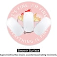 thumbnail image 4 of SHILIU-Cute Mouse Pad Mouse Mat Anti-Slip Base for PC Office Working Gaming, Red Dumpster 8.7x8.7 Inch (22X22X0.3Cm), 4 of 4