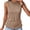 Coffee, variant on DuoJiaJ Womens Sleeveless Tops Summer Tank Tops Light Weight Tank Tops Loose Fit Tunic Basic Tops Women's Casual Vest Beige L
