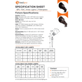thumbnail image 7 of Best Pro Lighting's 9-Watt LED  Directional Fiberglass Low Voltage Landscape Bullet in Bronze, 7 of 7