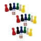 thumbnail image 1 of 3x 6 Piezas de Ajedrez Chessman Multicolor con 1x Accesorios de Juguete para Juegos de de Dados, 1 of 7