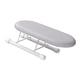 thumbnail image 1 of Tabla de planchar plegable pequeña con patas plegables, puños y escote para planchar, ideal para viajes., 1 of 7