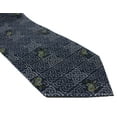 thumbnail image 3 of Patrick Francis Celtic Knot Tie Book of Kells Navy & Gold 100% Silk, 3 of 5
