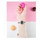 thumbnail image 5 of Relojes de cuarzo con esfera pequeña y diamantes para mujer, reloj de pulsera de cristal con vendaje, reloj de pulsera de lujo de marca para mujer, 5 of 5
