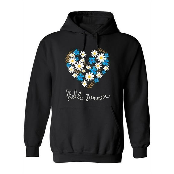 Hello Summer! Hoodie Women -Image by Shutterstock, Female Large