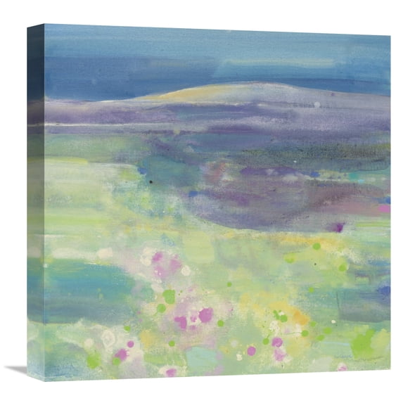 Global Gallery Albena Hristova 'Lavender Fields' Canvas Wall Art