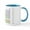 White/Blue Inside, variant on CafePress - Periodic Table In Pastel Chinese Mug - 11 oz Ceramic Mug - Novelty Coffee Tea Cup