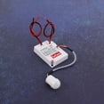 thumbnail image 5 of 5X Interruptor de Sensor de Movimiento PIR de 12 V 24 V Interruptor de Relé de Retardo de Tiempo de Inducción Infrarrojo IR Interruptor de Temporizador de Luz LED de Pasillo, 5 of 5