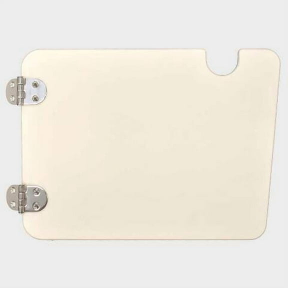 Boat Live Well Lid | Cream Plastic 14 1/2 x 10 3/4 x 1 Inch